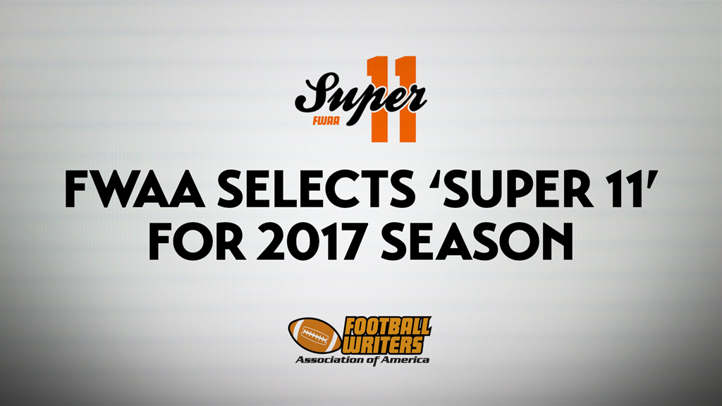 FWAA Names ‘Super 11’ Sports Information Departments Of 2017 Season